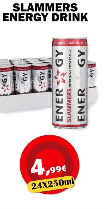 SLAMMERS ENERGY DRINK