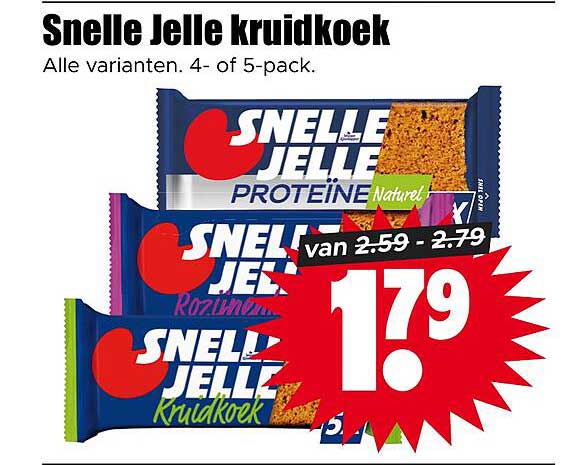 Snelle Jelle kruidkoek