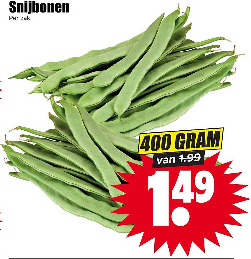 Snijbonen 400 gram