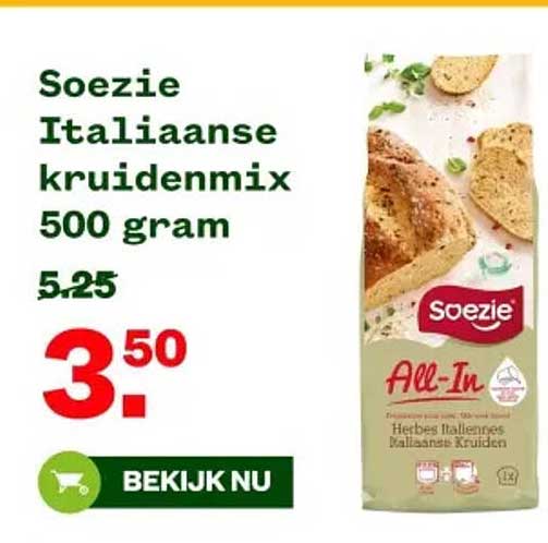 Soezie Italiaanse kruidenmix 500 gram