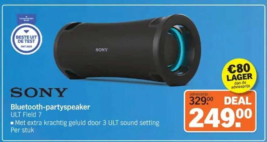 SONY Bluetooth-partyspeaker ULT Field 7