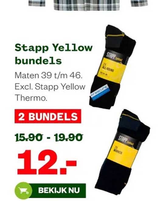 Stapp Yellow bundels
