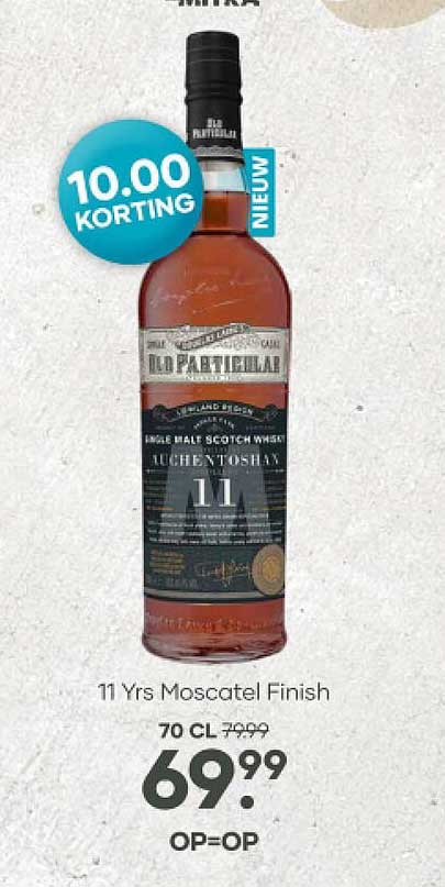 The Glasgow Distillery - Old Particular 11 Yrs Moscatel Finish