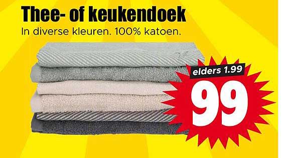 Thee- of keukendoek
