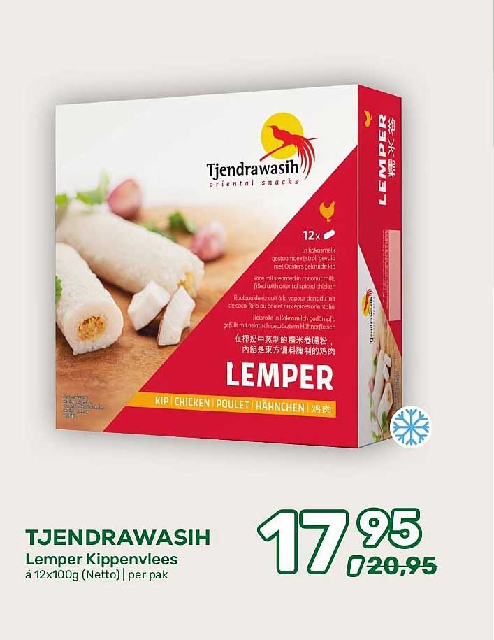 TJENDRAWASIH Lemper Kippenvlees
