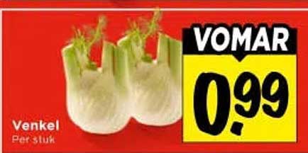 Venkel Per stuk