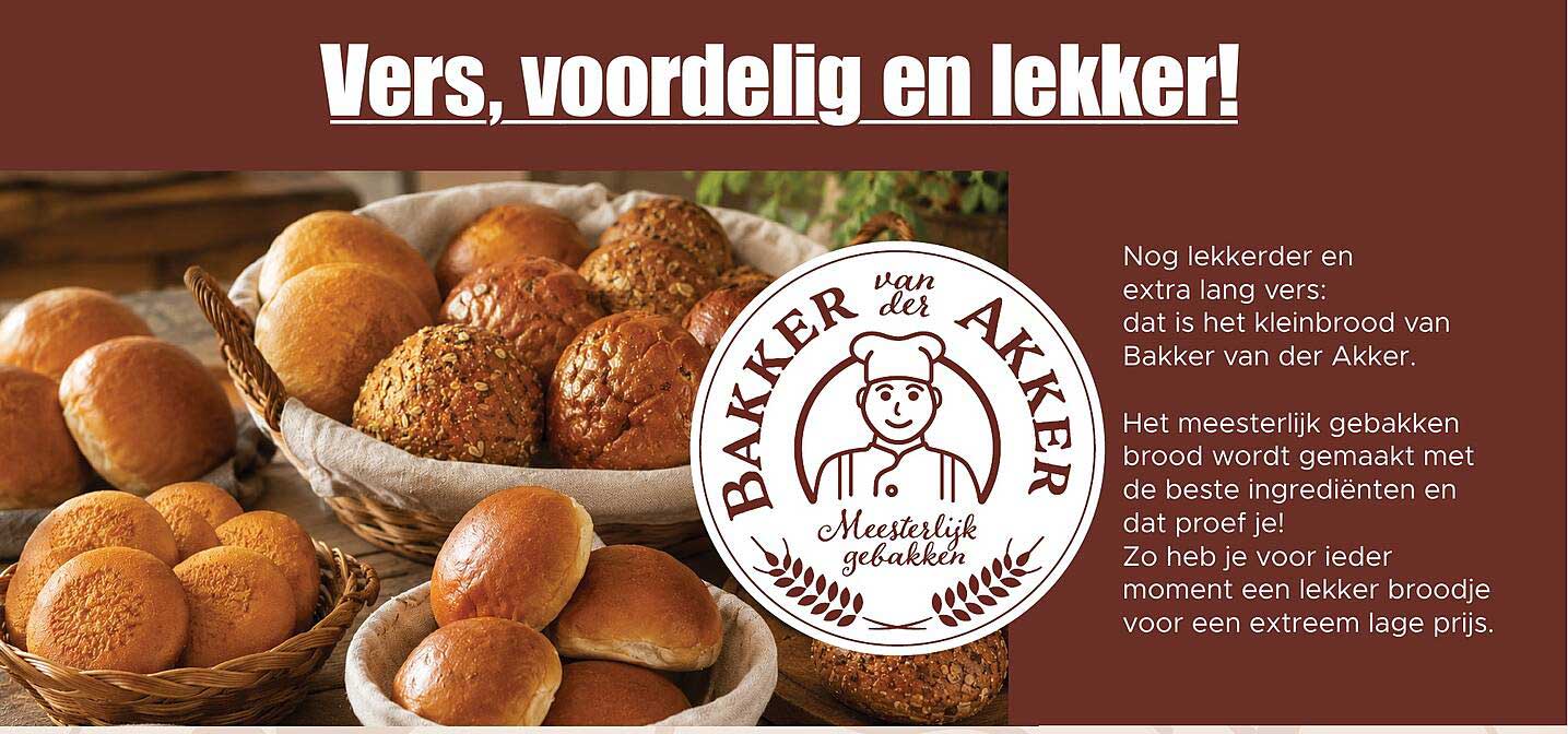 Vers, voordelig en lekker!