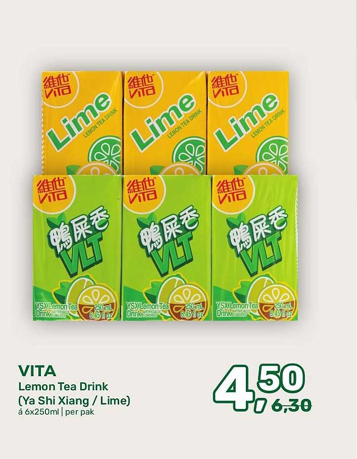 VITA Lemon Tea Drink (Ya Shi Xiang / Lime)