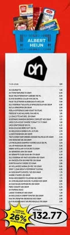 Vomar is 26% goedkoper