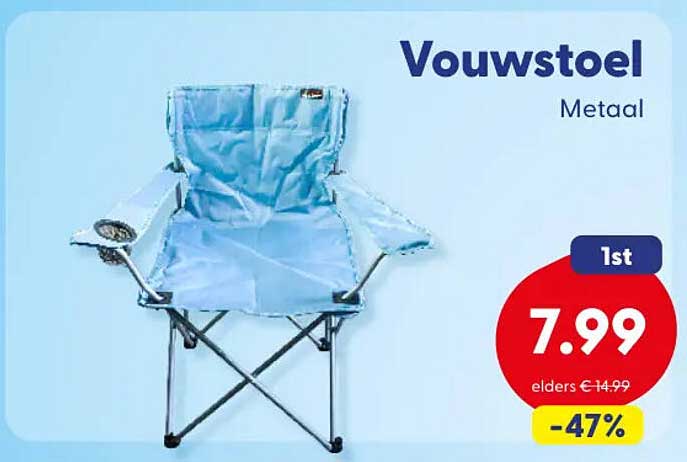 Vouwstoel Metaal