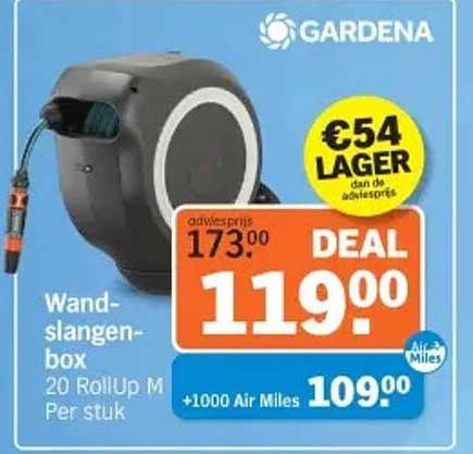 Wandslangenbox 20 RollUp M per stuk DEAL