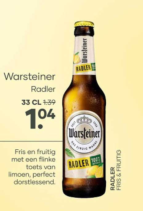 Warsteiner Radler