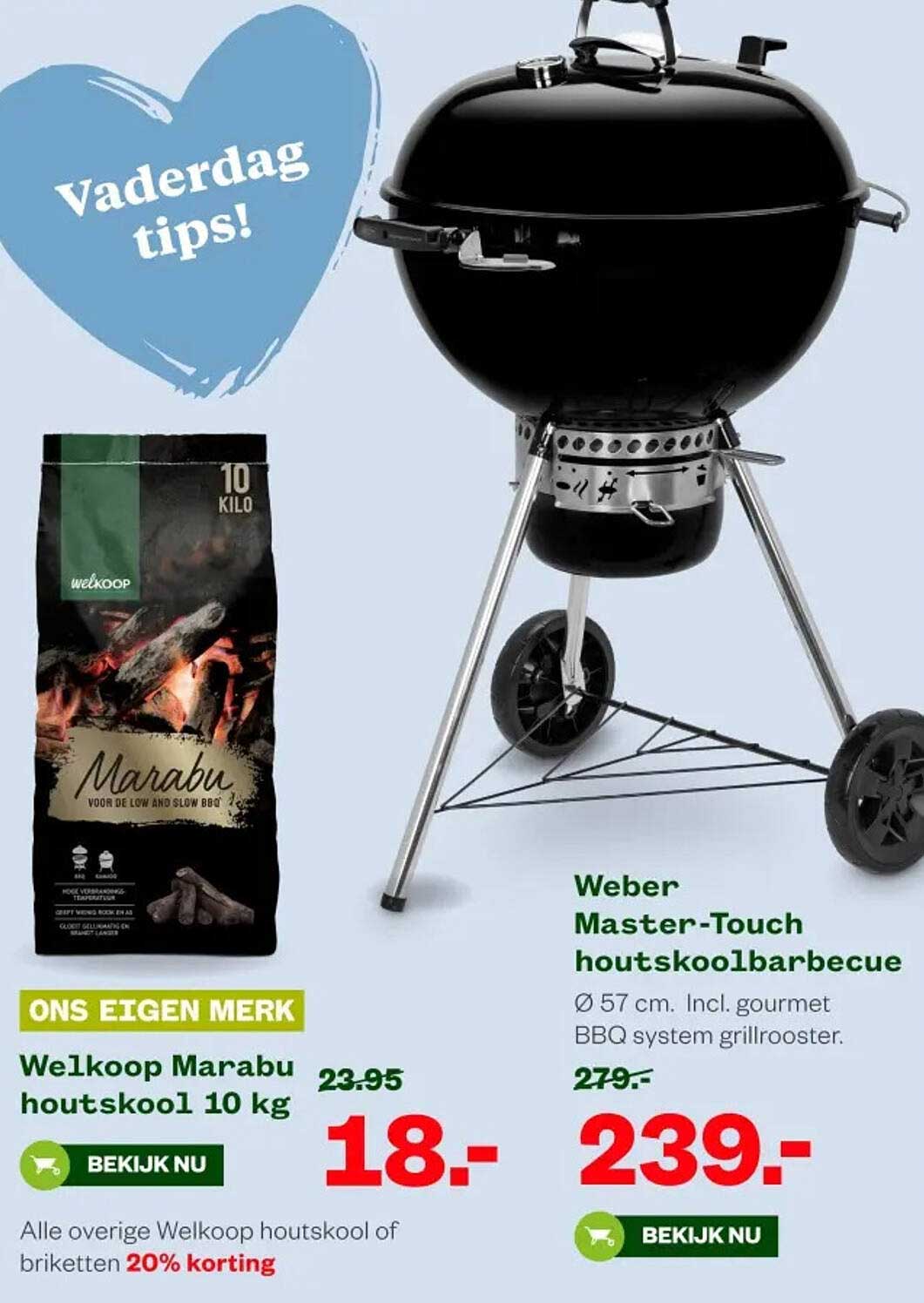 Weber Master-Touch houtskoolbarbecue