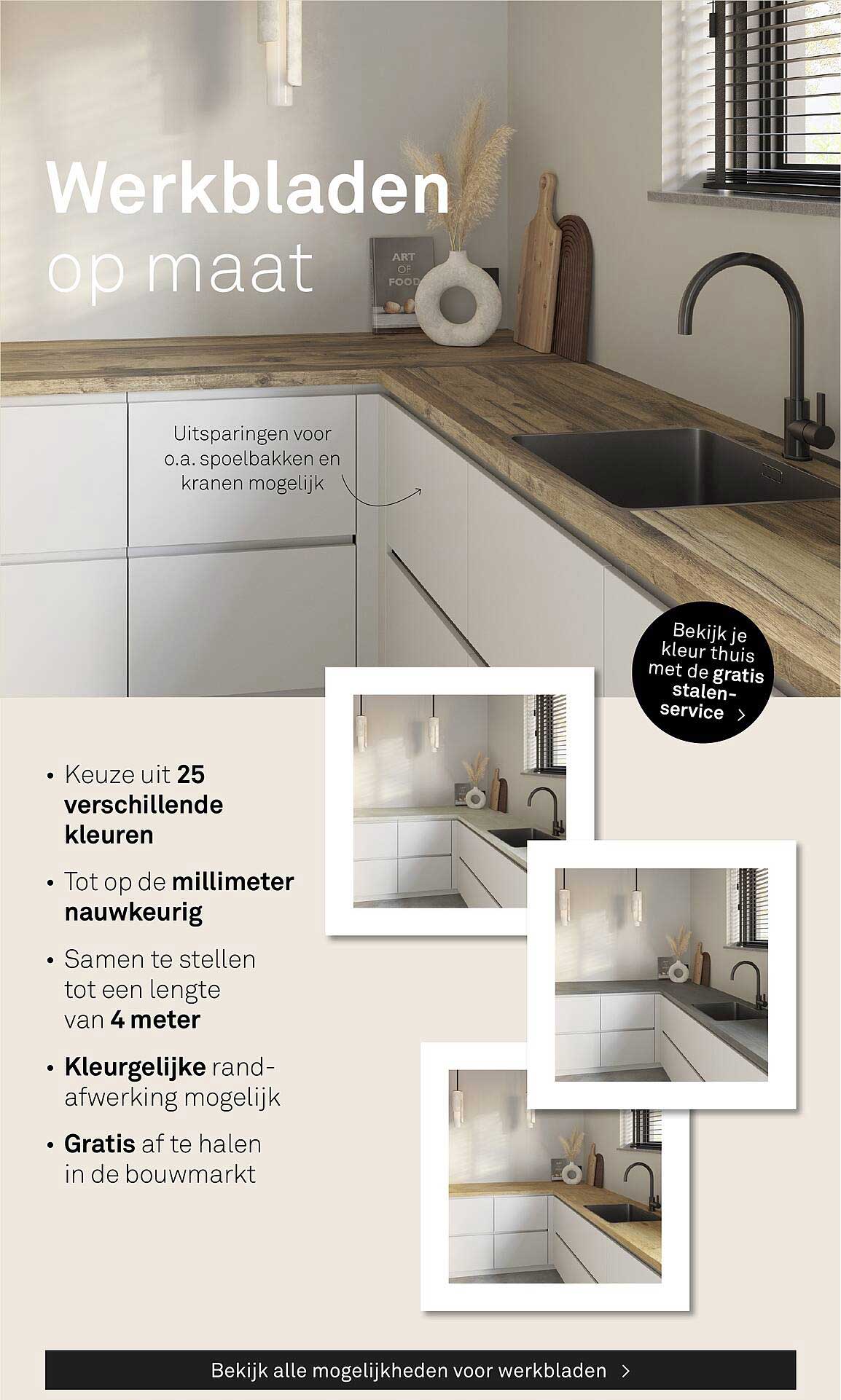 Werkbladen op maat