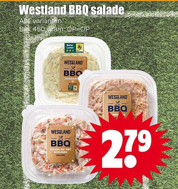 Westland BBQ salade