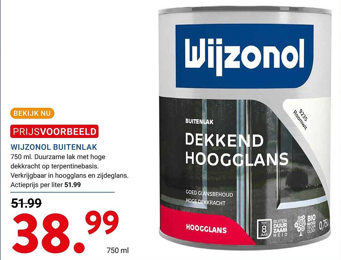 WIJZONOL BUITENLAK