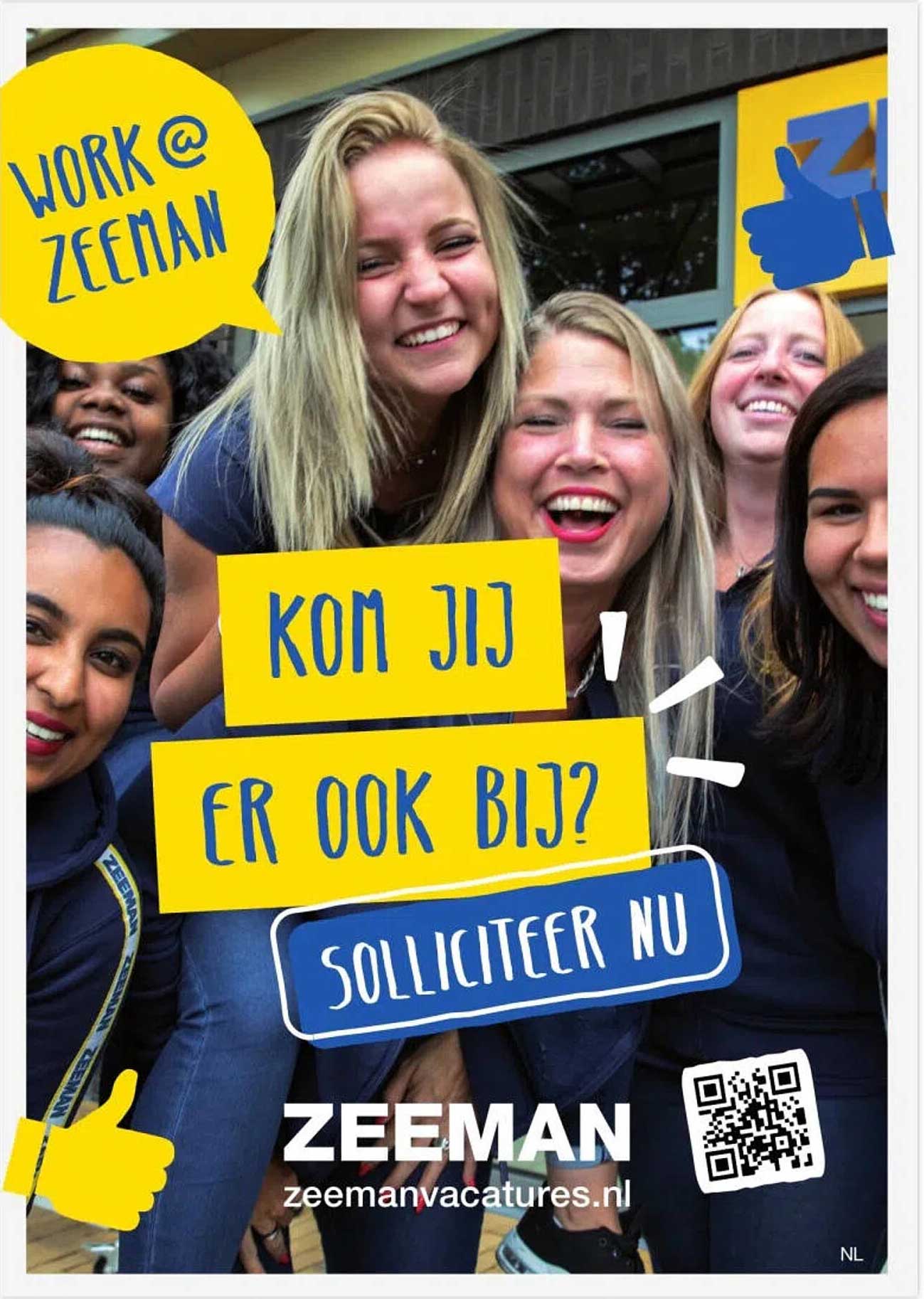 WORK @ ZEEMAN KOM JIJ ER OOK BIJ? SOLLICITEER NU