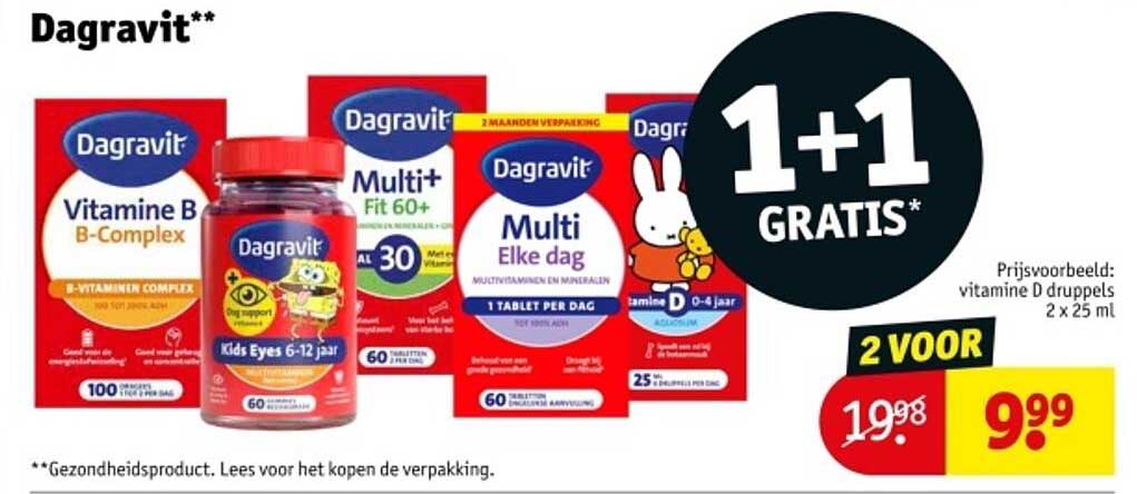 1+1 GRATIS* Dagavit