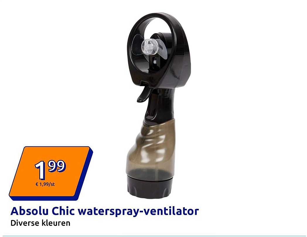 Absolu Chic waterspray-ventilator