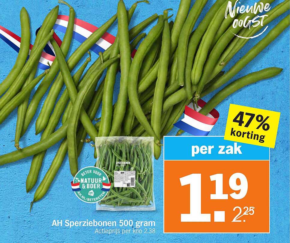 AH Sperziebonen 500 gram