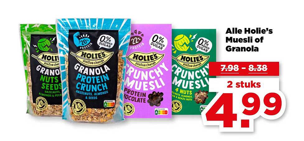 Alle Holie's Muesli of Granola