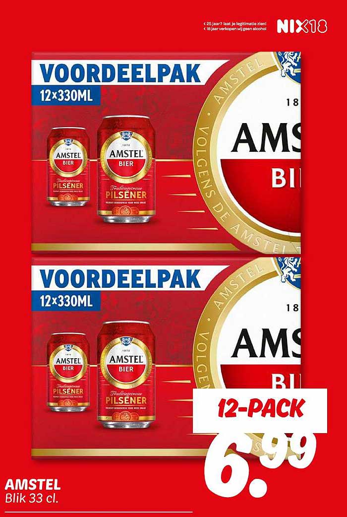 AMSTEL Blik 33 cl.