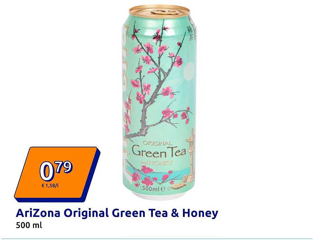 AriZona Original Green Tea & Honey 500 ml