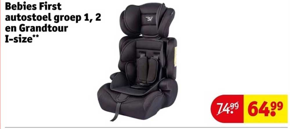 Bebies First autostoel groep 1, 2 en Grandtour I-size