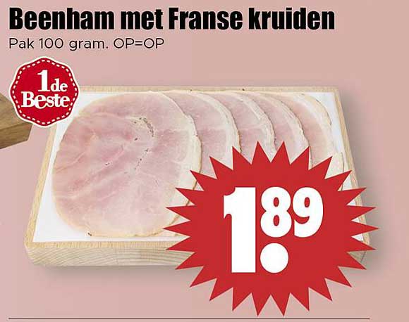 Beenham met Franse kruiden