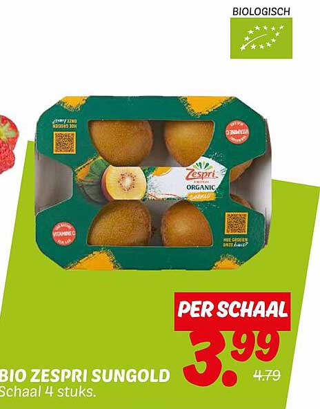 BIO ZESPRI SUNGOLD Schaal 4 stuks