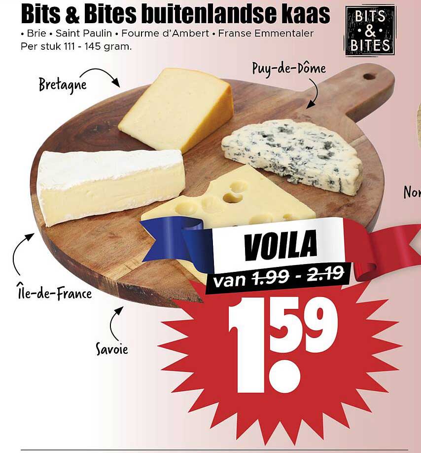 Bits & Bites buitenlands kaas