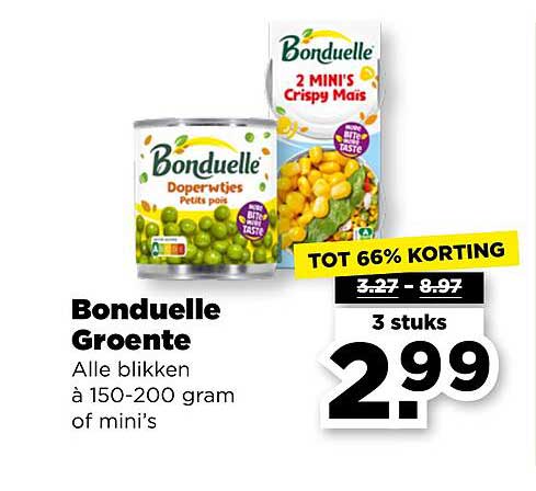 Bonduelle Groente