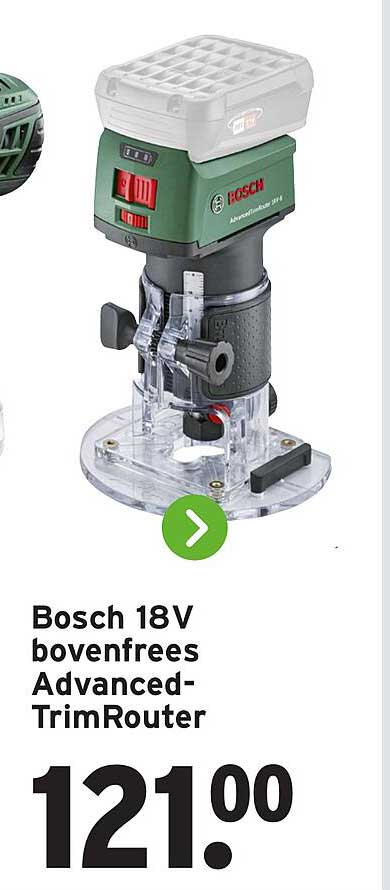 Bosch 18V bovenfrezen Advanced-TrimRouter