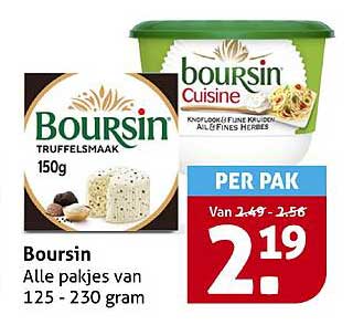 Boursin Truffelsmaak 150g