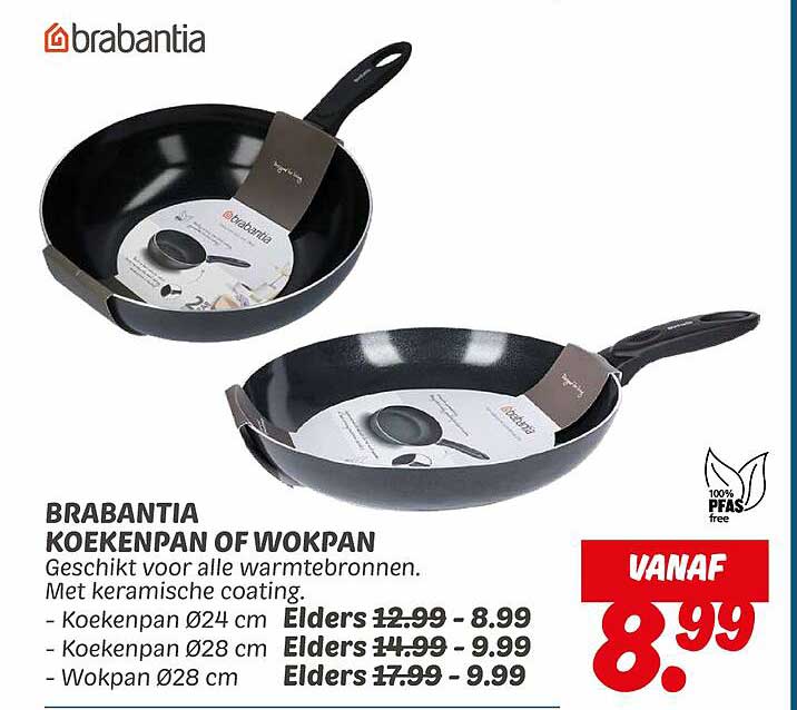 BRABANTIA KOEKENPAN OF WOKPAN
