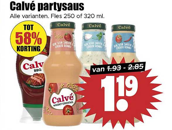 Calvé partysaus