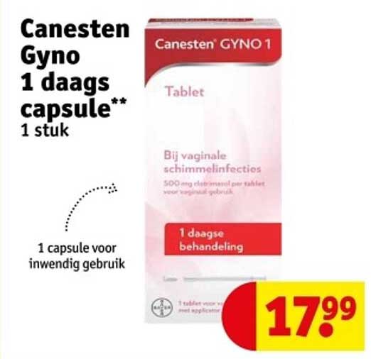 Canesten Gyno 1 daags capsule** 1 stuk