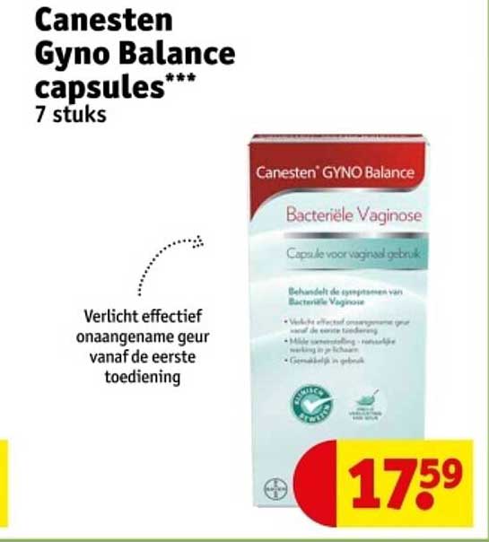 Canesten Gyno Balance capsules*** 7 stuks