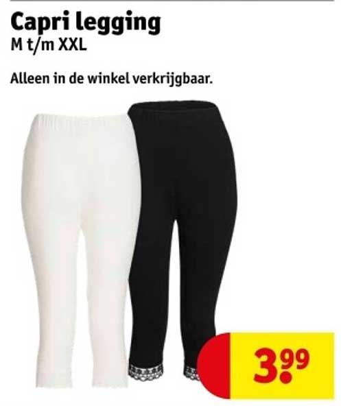 Capri legging M t/m XXL
