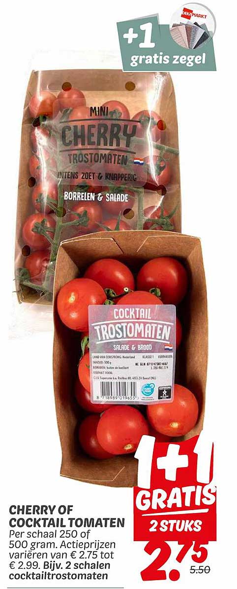 Cherry of Cocktail Tomaten