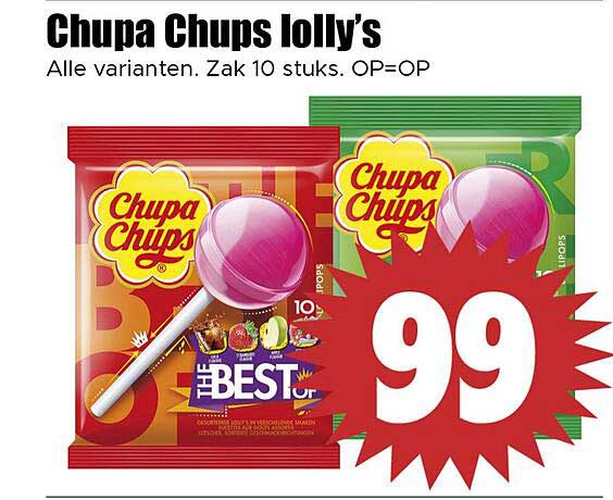 Chupa Chups lolly's