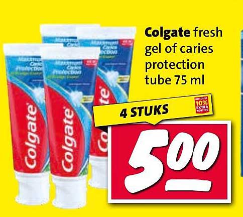 Colgate fresh gel of caries protection tube 75 ml