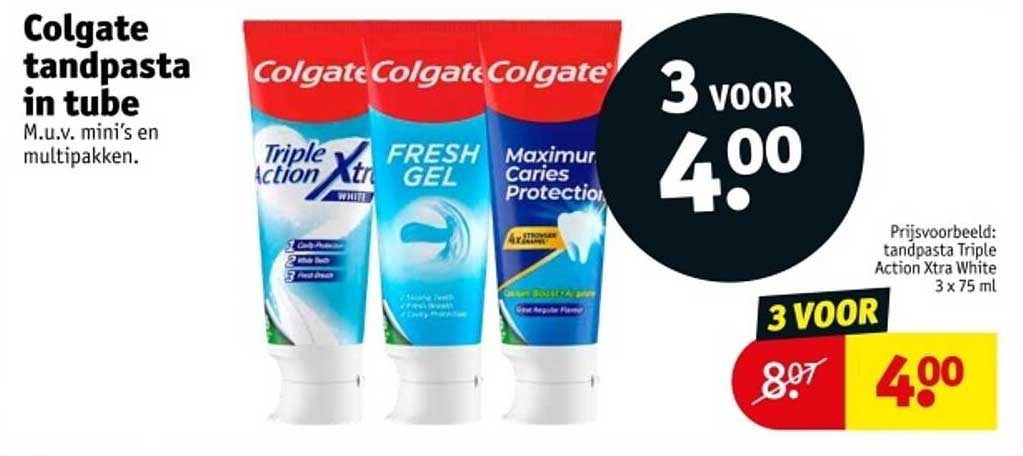 Colgate tandpasta in tube