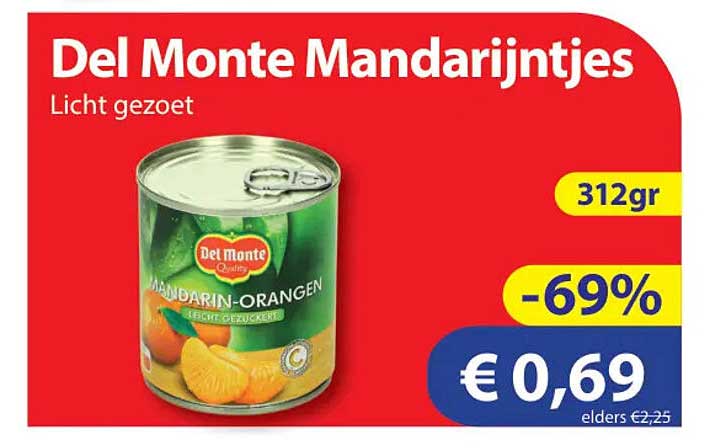 Del Monte Mandarijntjes