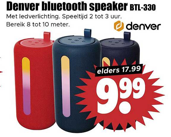 Denver bluetooth speaker BTL-330