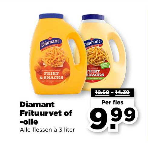 Diamant Frituurvet of -olie