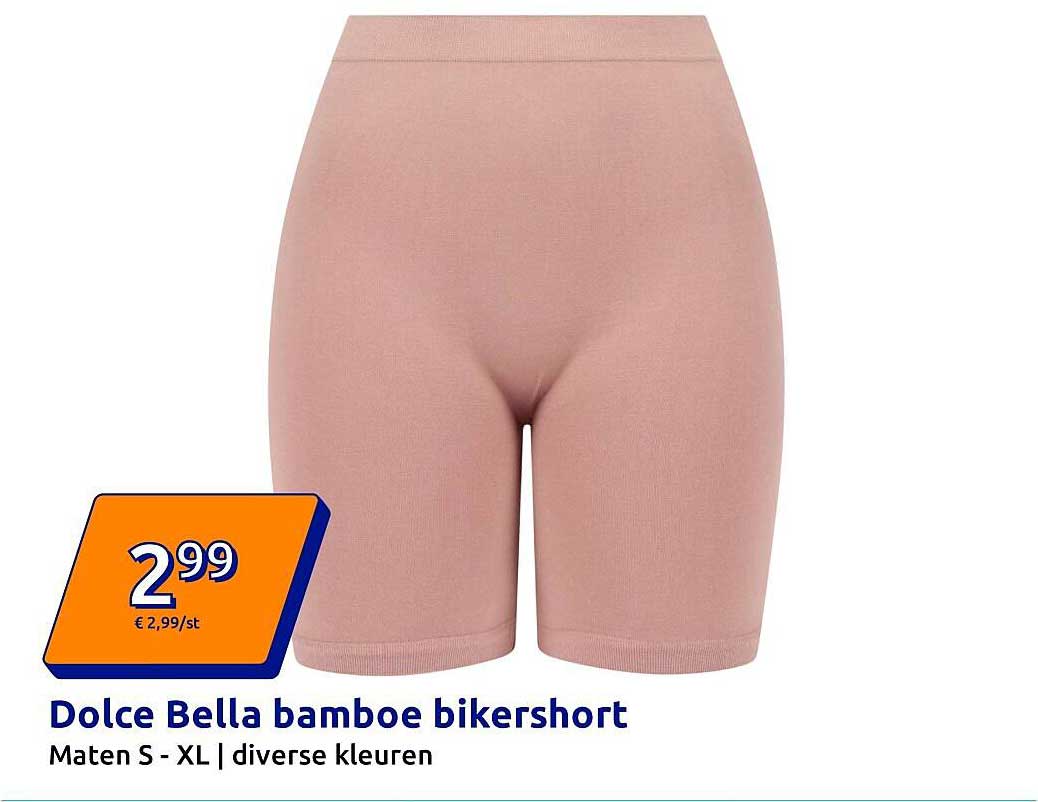 Dolce Bella bamboe bikershort