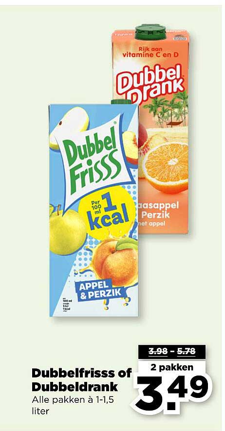 Dubbelfrisss of Dubbeldrank