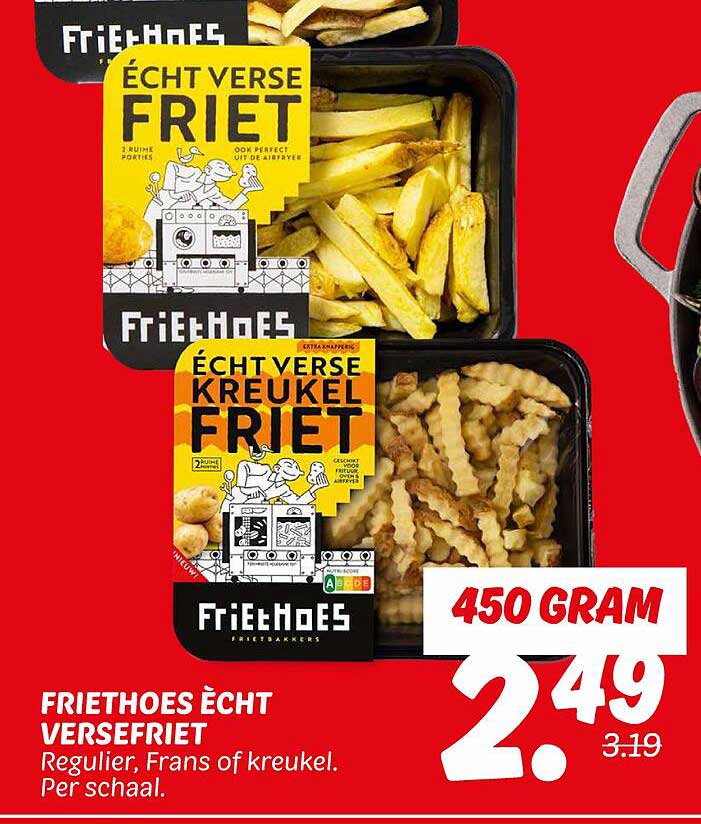 Friethoes Écht Verse Friet