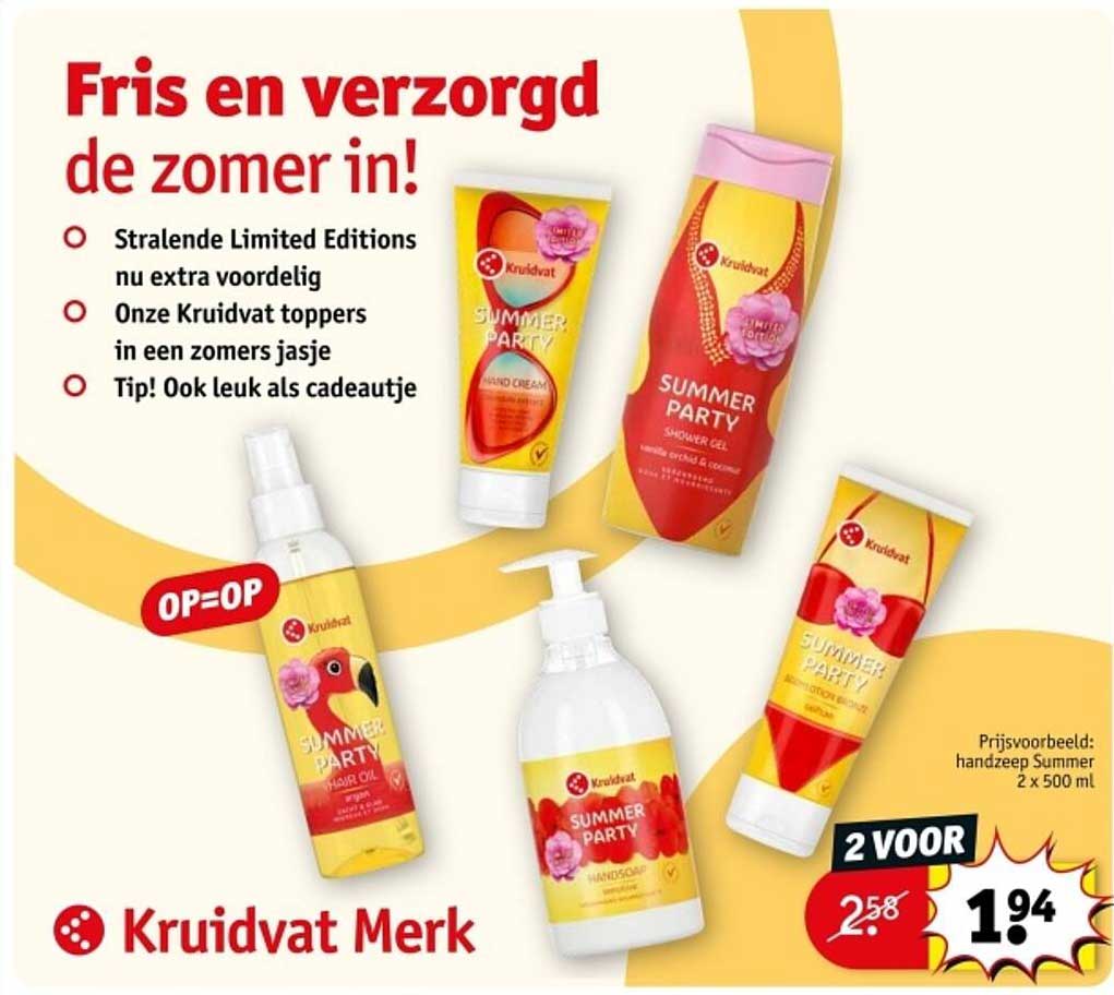 Fris en verzorgd de zomer in!